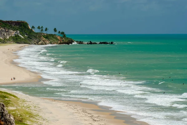 Schöner Strand Conde Der Nähe Von Joao Pessoa Paraiba Brasilien — Stockfoto