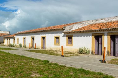 Fort Orange, Itamaraca, Pernambuco, Brezilya 25 Temmuz 2021.