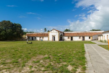 Fort Orange, Itamaraca, Pernambuco, Brezilya 25 Temmuz 2021.