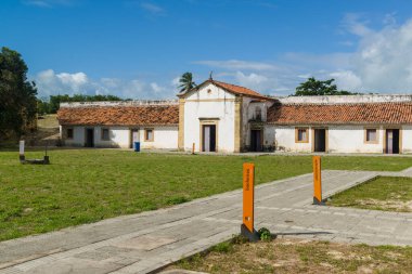 Fort Orange, Itamaraca, Pernambuco, Brezilya 25 Temmuz 2021.