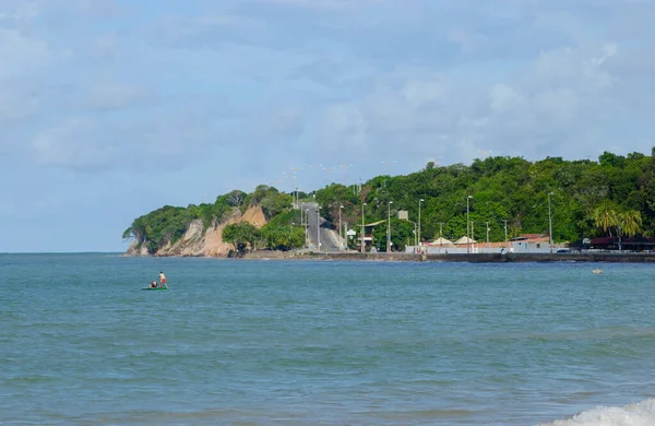 Joao Pessoa Paraiba Brasilien Strand Von Cabo Branco April 2004 — Stockfoto