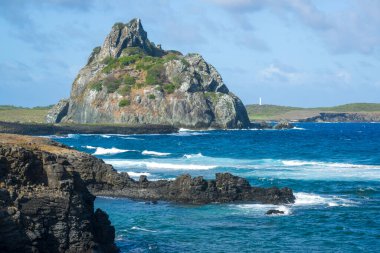 Fernando de Noronha Adası, Pernambuco, Brezilya, 14 Aralık 2021. Buraco da Raquel.