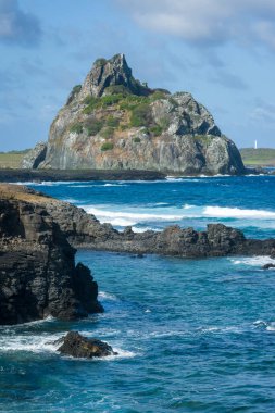 Fernando de Noronha Adası, Pernambuco, Brezilya, 14 Aralık 2021. Buraco da Raquel.