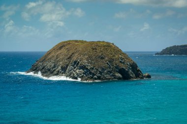 Fernando de Noronha Adası, Pernambuco, Brezilya, 14 Aralık 2021. Dul Tepe Adası.