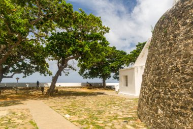 Fernando de Noronha Adası, Pernambuco, Brezilya, 16 Aralık 2021. Nossa Kalesi Senhora dos Remedios.