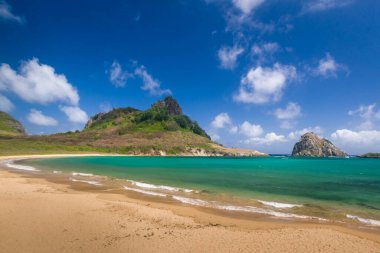 Fernando de Noronha Adası, Pernambuco, Brezilya, 14 Aralık 2021. Sueste Sahili.