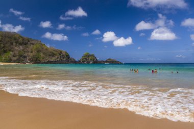 Fernando de Noronha, Sancho Körfezi Sahili, Pernambuco, Brezilya 14 Aralık 2021