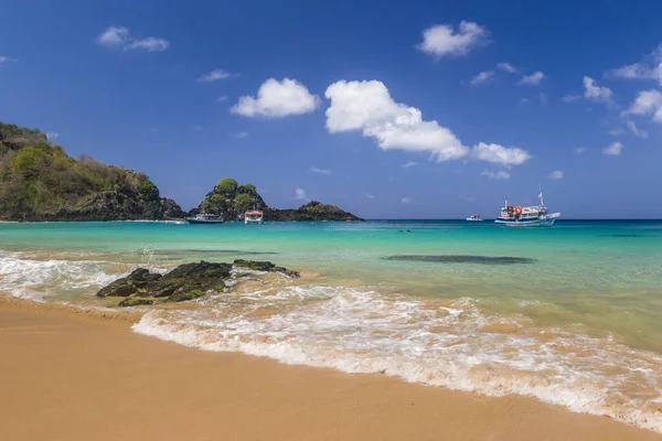 Fernando Noronha Pantai Sancho Bay Pernambuco Brasil Pada Desember 2021 — Stok Foto