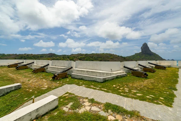 Fernando Noronha Pernambuco Brazilië December 2021 Fort Van Nossa Senhora — Stockfoto