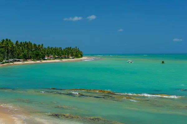 Pantai Japaratinga Alagoas Brasil Pada Februari 2022 Brazil Timur Laut — Stok Foto