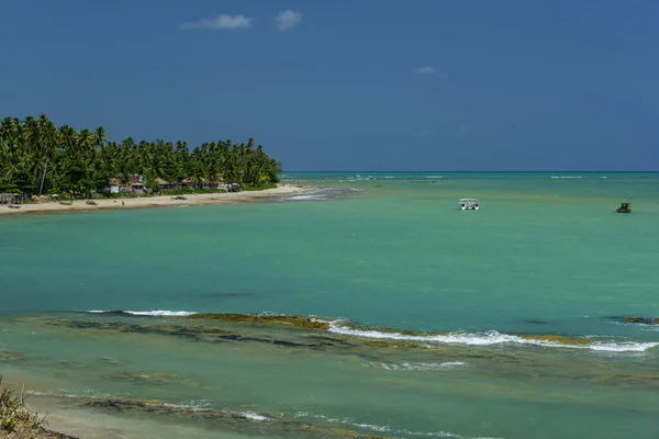 Praia Japaratinga Alagoas Brasil Fevereiro 2022 Nordeste Brasil — Fotografia de Stock