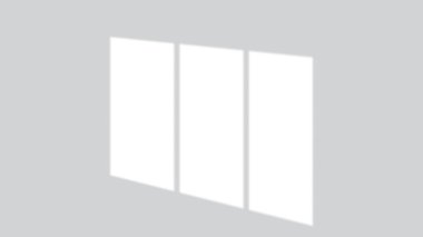 Beyaz duvar modelleri için pencere ışığı ve gölge örtüsü. Gerçekçi ışık taklidi için şeffaf vektör etkisi