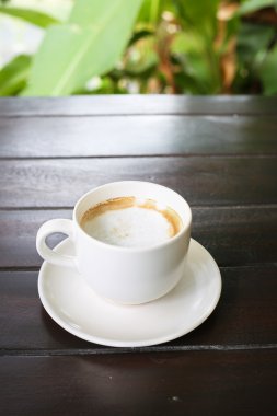 beyaz kahve fincanı 