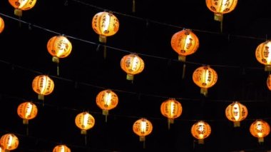 Çin Yeni Yıl fenerleri genellikle kutlamak için dekore edilir. Bu dünyanın dört bir yanındaki Çinlilerin önemli bir festivali..