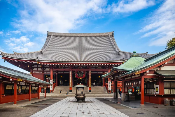 Tokio Japan November 2014 Asakusa Senso Ist Der Älteste Buddhistische — Stockfoto