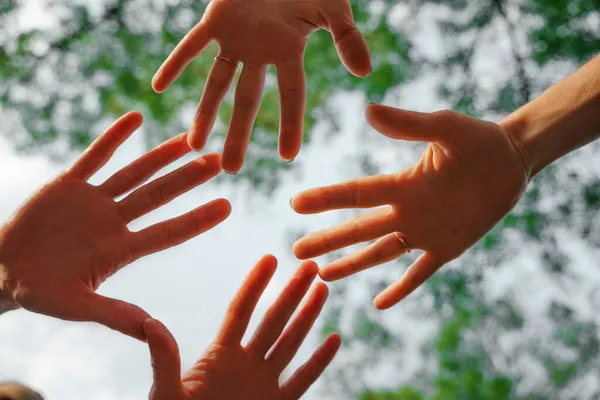 L'équipe met la main à la pâte dans un atelier pour le team building et le team building — Photo