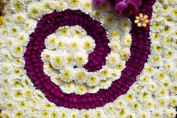 Doğa Arkaplanı için Çiçek Deseni.