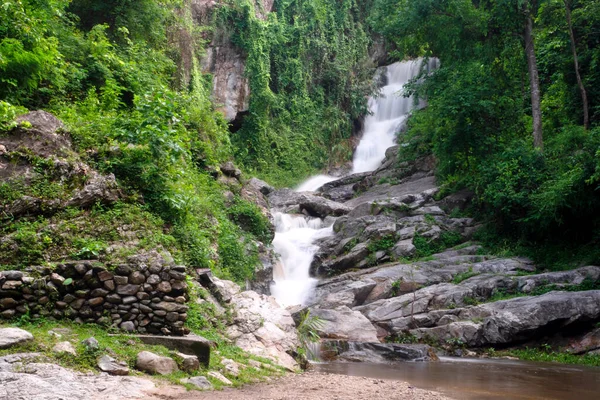 Huay Kaew Wasserfall Berühmter Ort Chiangmai Thailand — Stockfoto