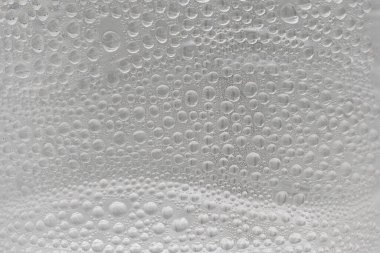 Beyaz Arkaplan Dokusunda Su Damlacıkları.