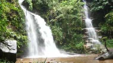 Mon Tha Than or Doi Suthep Waterfall in Chiangmai, Thailand.