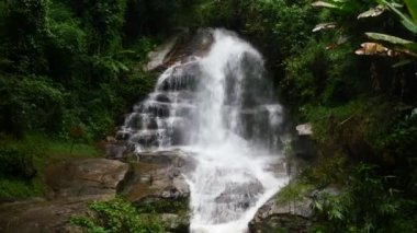Mon Tha Than or Doi Suthep Waterfall in Chiangmai, Thailand.