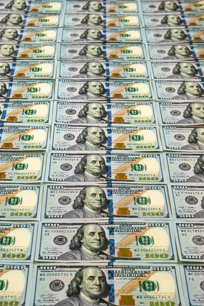 現金の銀行券の壁紙 米ドルは閉じます １００ドルだ 米ドルの現金だ 金融とお金の概念 ストック写真