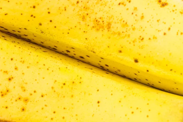 Banana Skin Close Background Ripe Banana Peel Texture Banana Macro — Photo