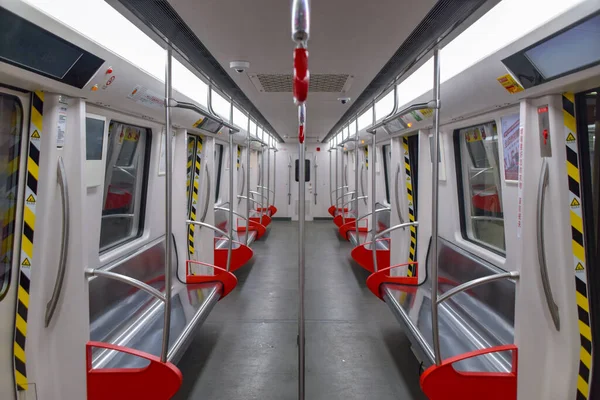 Foshan China Dec 2021Foshan Metro Line2 Run South West Direction — Stock Photo, Image