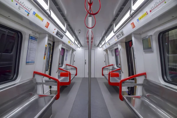 Фошан Китай Dec 302021Foshan Metro Line2 Він Буде Працювати Південно — стокове фото