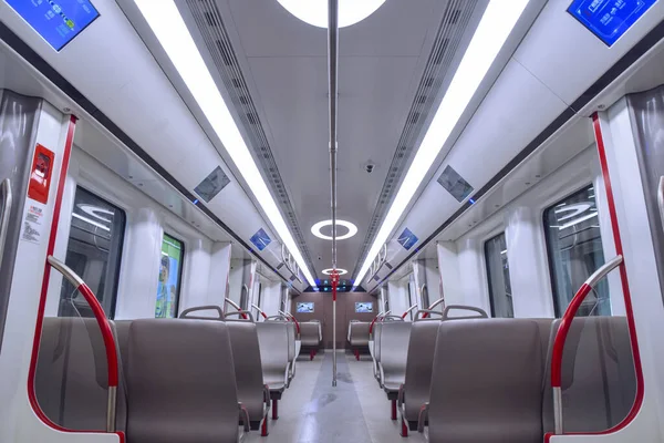 Guangzhou China Oct 1St 2021 Guangzhou Metro Line Line Express — Stock Photo, Image