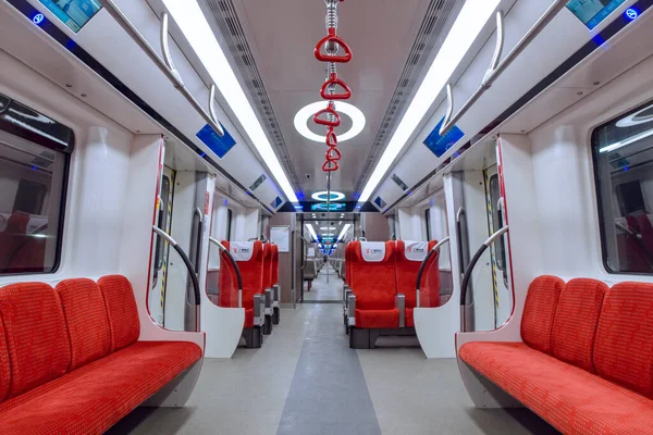 Guangzhou China Oct 1St 2021 Guangzhou Metro Line Die Linie — Stockfoto