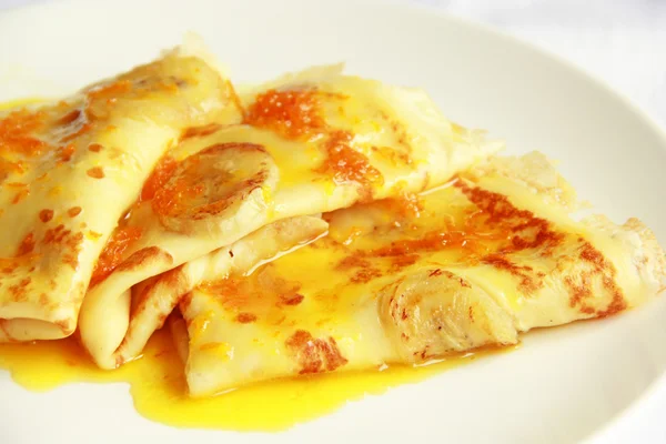 Krep suzette muz ile