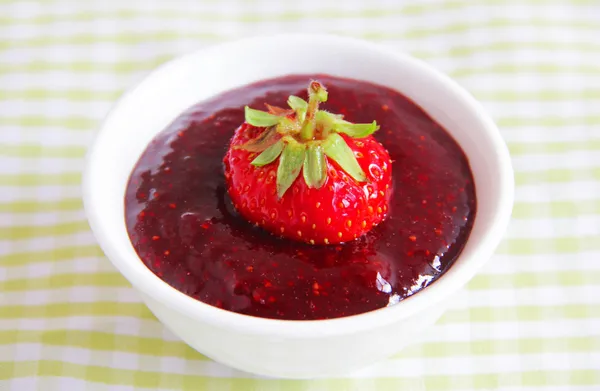 Strawberry jam — Stock Photo, Image