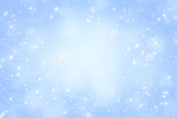 Jul Snöig Himmel Med Stjärnor Abstrakt Bakgrund Högkvalitativt Foto — Stockfoto