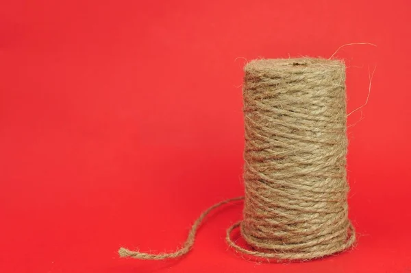 Bobina di corda per confezione regalo per Natale — Foto Stock
