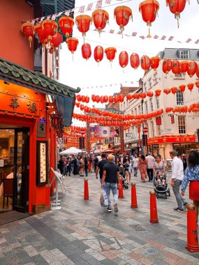 London,United Kingdom ,-Chinatown london,w1d5pt,27th of August, 2022. High quality photo