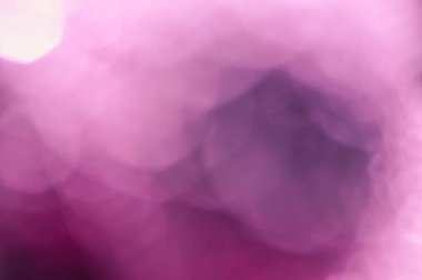 Pink violet abstract background with round bokeh circles . High quality photo