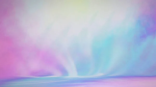 Abstract studio backdrop with painterly psychedelic colors