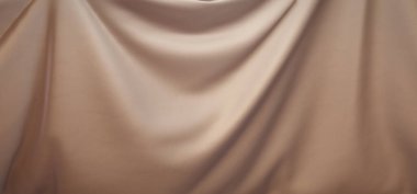 Parlak krem kumaş arka plan. 3d oluşturma