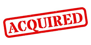 Edinilen Kırmızı Kauçuk Damga Vektörü