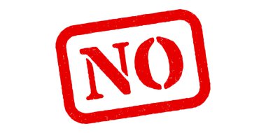 Kırmızı Lastik Damga Vektörü Yok