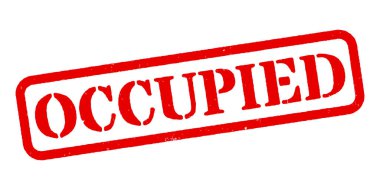 Doldurulmuş Kırmızı Kauçuk Damga Vektörü