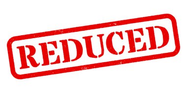 Azaltılan Kırmızı Kauçuk Damga Vektörü