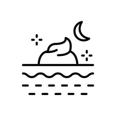 Vücut Kremi ya da Yüz Cildi Çizgisi Simgesi. Temizlik, Nemlendirme ve Yaşlanma Karşıtı Piktogram için yüz temizleme kremi. Kozmetik Ürün Taslak Simgesi. Düzenlenebilir Vuruş. İzole Vektör İllüstrasyonu