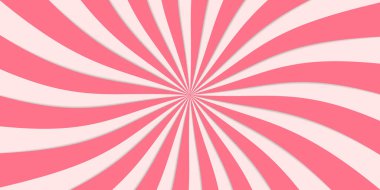 Tatlı Spiral Şeker Arkaplanı. Girdap Soyut Karamel Deseni. Twist Candy Arkaplanı. Vortex Lolipop Duvar Kağıdı. Modern Tasarım. Vektör İllüstrasyonu