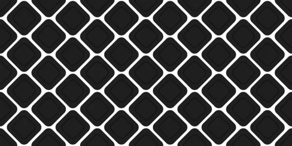 Patrón de rombo blanco y negro sin costuras. Decoración de textura geométrica moderna. Estilo de moda geométrica línea diagonal de tela. Fondo rombo elegante. Diseño abstracto de fondo de pantalla. Ilustración vectorial — Vector de stock