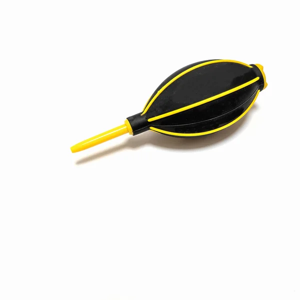 Device Cleaning Camera Matrix Black Vacuum Rubber Tool Bright Yellow — Foto de Stock