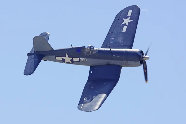 Avião vintage da Segunda Guerra Mundial no Chino Airshow — Fotografia de Stock