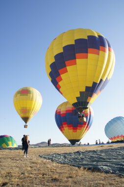 Sıcak hava balonu festivali