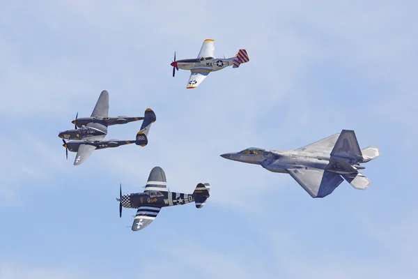 Chino Planes of Fame 2014 Airshow — Stock Photo, Image